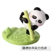 Adornos Creativos de Panda, Soportes para Teléfono Móvil, Lindas Decoraciones para Escritorio de Oficina, Regalos para Estabilidad Emocional para Niñas