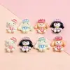 Mapei Resina Electrochapada de Alto Brillo Rejilla de Dibujos Animados Sanrio Pegamento de Crema DIY Accesorios para Fundas de Teléfono para Zapatos Crocs