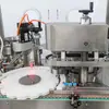 Máquina todo en uno de llenado y tapado de líquidos con bomba peristáltica para botella de bosque occidental fabricantes de máquinas todo en uno de llenado y tapado de líquidos