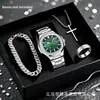 Marca Suiza Moda Clásico Reloj de Hombre Concha de Loro Raya Horizontal Calendario Reloj de Cuarzo Fabricante Mayorista Artículo Popular de Venta Transfronteriza