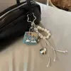Popular Transfronterizo Primavera y Verano Nuevo Mini Carcasa Bolso de Piel PU Llavero Colgante Llavero para Niña Colgante