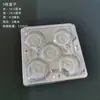 Bolsa de Plástico Transparente para Tartaletas de Huevo Dibujos Animados Bap Bap Pastel Empaque para Llevar 1 2 3 4 6 8 9 Piezas Caja para Tartaletas de Huevo Otro