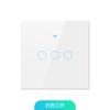 Interruptor Wifi Tuya Cable Vivo Único/Cable Neutro Estándar de EE. UU. 86 Estándar de la UE Estándar del Reino Unido Táctil Temporización Control por Voz Alexa