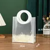 Bolsa de Regalo de Año Nuevo Bolsa de Regalo Pp Translúcida Bolso de Mano de Plástico Transparente Regalo de Cumpleaños Bolsa de Empaque de Boda