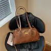 Bolsa de Ombro Versátil Simples Estilo Coreano Nova Moda Primavera/Verão 2026 Bolsa de Mão Tote de Grande Capacidade Bolsa Transversal para o Trabalho