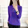 Camiseta de Manga Longa Feminina para Esportes ao Ar Livre de Verão, Secagem Rápida, Gola Alta, Manga Curta, Casual, Corrida, Malha Estampada, Gola Alta, Roupa de Secagem Rápida