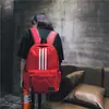 Mochila Escolar Estilo Universitario para Estudiante de Secundaria 2023 Nueva Estilo Coreano Simple Rayada Gran Capacidad Mochila Unisex