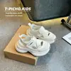 Sandalias Deportivas Infantiles 2026 Verano Nuevas de Malla Simple Huecas Transpirables Zapatos para Niñas Estilo Coreano Niños Versátiles Zapatos de Playa