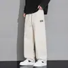 2026 Pantalones de Trabajo Elegantes Nuevos Marca Americana de Moda Primavera y Verano Multibolsillos Casuales Sueltos Rectos para Hombre