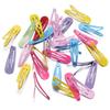 Presilha bico de pato presilha quadrada material para presilha de cabelo faça você mesmo acessórios de cabelo presilha de cabelo simples fosca presilha lateral acessórios adesivos atacado