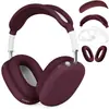 Adecuado para Funda Protectora Airpodsmax Auriculares Bluetooth Apple Funda de Silicona Montados en la Cabeza TPU Transparente Almohadilla para la Oreja Funda Protectora