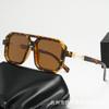2026 Nuevas Gafas de Sol Cuadradas Transfronterizas Moda Europea y Americana Retro Simples Marco Aviador de Doble Puente Gafas de Sol de Moda