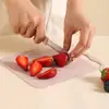Cuchillo de Cocina Cuchillo para Frutas Tabla de Cortar Tabla para Picar Tijeras Pelador Comida para Bebés Set Combinado de Cocina Camping Dormitorio Uso en Casa