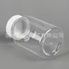 Botella de Plástico de 200ml Botella Vacía Boca Ancha Transparente Pet Botella para Líquidos Botella de Empaque Botella de Muestra en Stock para Entrega Inmediata