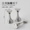 Base de Madeira para Prática de Unhas Estilo Japonês Atacado Popular Metal Forte Magnético Apoio de Dedo Base de Unha Vestível Suporte para Unha Postiça