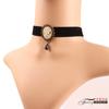 Terciopelo Vintage con Collar Collar Collar de Dama Cadena para la Cabeza de Belleza Joyería al por Mayor Y357