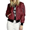 Chaqueta corta con cremallera de color liso, nueva, de otoño e invierno, estilo europeo y americano, 1196 ebay AliExpress 2016.