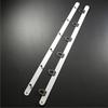 Corsé Hebilla Cuadrada de Acero Inoxidable 6 Botones 30cm Corsé de Palacio Corsé de Ballena Abotonado Blanco Listo para Usar Abotonado
