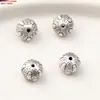 Acessórios de Prata Esterlina 99 Prata Pura Peixe, Pônei, Melão Contas, Contas Espaçadoras Acessórios, Antigo Retrô 3D Prata Dura DIY Materiais Manuais