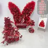 Habitación Privada de Hotel Fiesta de Cumpleaños Decoración de Propuesta Luna Mariposa Adornos para Exhibición en Ventana de Centro Comercial con Ruedas Universales para Movilidad