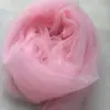 Cortina de gasa amarillo anaranjado tejido de hilo de red creación de ambiente de jardín de infantes decoración de hilo de cascada diseño de escena de boda hilo suave ligero y transparente
