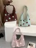 Bolsa de Ombro Retro Bordada com Estrela Estilo Coreano Shuai Mi Home para Mulheres, Nova Bolsa Casual de Ombro Cruzado Outono 2026 para Meninas Jovens
