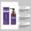 Aceite para el Cuidado Corporal con Extractos de Diversas Esencias de Frutas, Tiene una Fragancia Ligera, una Textura Sedosa, Hidrata y Humecta Sin Ser Pegajoso