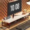 Soporte para Monitor de Computadora Elevador de Escritorio Estante Base de Pantalla para Escritorio de Oficina Soporte para Teclado