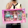 Caja de Regalo Set Barbabi Muñeca Institución de Entrenamiento Regalo Muñeca Niña Muñeca Princesa Ciudad de Arcade Regalo
