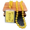 Colgante Mantra Shurangama de Seis Sílabas, Collar Amuleto Combinado Multi-Mantra, Colgante de Accesorio Amuleto Sánscrito, Plástico/Resina DIY