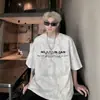 Camiseta de Manga Corta Tie-Dye Estilo Americano Nueva para Hombre Verano 2025, Marca Fresca y de Moda, Camiseta Pesada de Corte Holgado para Adolescentes