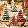 Vela Aromática Navideña Pino Caja de Regalo Creativo Hecho a Mano Fragancia Regalos Regalos Festivos Adornos Decorativos Regalos