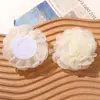 Chiffon Renda Elegante Estilo Coreano com Bordas Queimadas Flor Rosa DIY Roupas Acessório de Cabelo Broche Presilha de Cabelo Materiais de Acessório