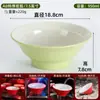 A8 Melamina Extra Gruesa Olla Caliente Picante Tazón Alto Vajilla de Tienda de Fideos Tazón Especial para Fideos Fideos de Res Ramen Tazón Grande para Restaurante Uso Comercial