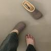 Mules Planas Preguiçosas Estilo Coreano para Mulheres, Novidade 2025 Sandálias Versáteis Antiderrapantes Tipo Birkenstock