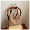 Bolso Tote Grande de Hombro Cruzado Nuevo Estilo Transfronterizo de Gran Capacidad para Viajes de Vacaciones, Bolso Retro para Mujer Verano 2026, Bolso de Oficina