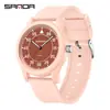 Reloj Especial de Enfermera Sanda para Mujer, Simple, de Moda, Resistente al Agua, Silencioso, con Manecillas Simples, Reloj de Cuarzo