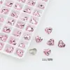 Cristal Dongzhou Geométrico Coração Gordo 6*5,3 Corações para Nail Art Strass Feito à Mão Coração de Diamante Artificial 4815 Decorações DIY para Nail Art
