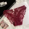 Um Pouco Bêbada Pensando em Roxo~Calcinhas de Renda Sexy para Mulheres Doce Picante Vazada Respirável de Cintura Baixa Levanta-Bumbum Transfronteiriça Calcinhas Triângulo Meninas