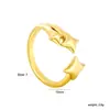 Anillo Ajustable de Estrella y Diamante Popular de Moda Europea y Americana Lujo Accesible Acero Inoxidable Estilo Simple Anillo de Nicho para Mujeres