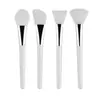 Brocha de Silicona para Mascarilla Brocha de Belleza Brocha Suave para Maquillaje Forma de Cuchillo Cabeza Suave Palo para Mascarilla Brocha de Belleza Brocha para Aplicación de Mascarilla DIY
