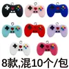 Accesorios para Joyería DIY de Venta Caliente Transfronteriza Resina Coloridos Mango de Consola de Juegos Pendientes Llavero Colgante para Bolso Encanto
