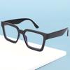 Ventas Directas de Fábrica 5257 Moda Europea y Americana Personalidad Tendencia Caja Gafas Lisas para Hombres y Mujeres Gafas Anti Luz Azul