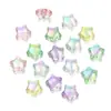 Estrella de Cinco Puntas de Color Gradiente Acrílico Cuentas de Agujero Recto Coloridas Materiales para Pulseras Collares DIY Accesorios Hechos a Mano Fábrica