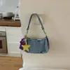 Bolso de Axila Nuevo Estilo Verano 2026, Alto Valor Estético, Color Sólido, Cadena Elegante, Bolso Cruzado Relajado y de Moda