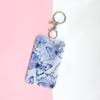 Set de Tarjetas Lindas Anti-pérdida para Niña Estudiante Dibujos Animados Mariposa Estilo Ins Bolsa para Tarjetas de Campus Tarjetas de Juego Cubierta Protectora para Tarjeta de Acceso