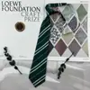 Broche Harry Potter Gravata Lanferdo Faculdade Sonserina Listrada Laço Jk Uniforme Gravata Borboleta Moderna para Homens e Mulheres