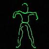 Luz Fria el Fluorescente Fantasia Adereços de Performance Roupas Luminosas Styling Papel Pessoas Reunião Anual Adereços de Performance