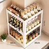 Nuevo Esquinero para Especias para Cocina, Multifuncional Organizador Triangular de Esquina de Encimera de 90 Grados, Organizador Triangular de Esquina de Pared