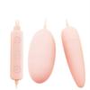 Vibrador doble USB con forma de huevo de miel, juguete para parejas adultas, vibrador con punta redonda, conversión de frecuencia, fuerte descarga eléctrica, masajeador